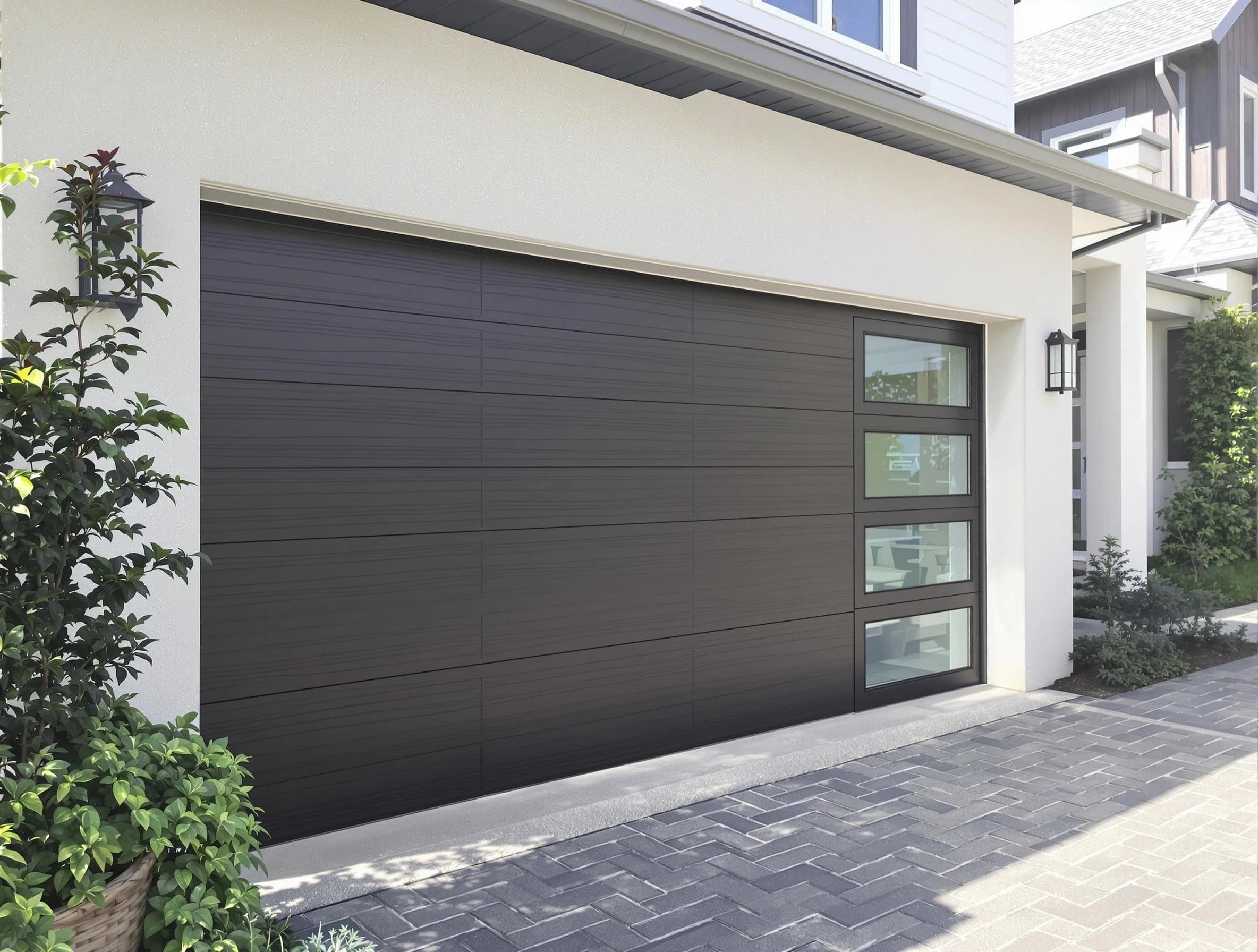 Custom garage door installation by Oakmont Garage Door Repair in Oakmont
