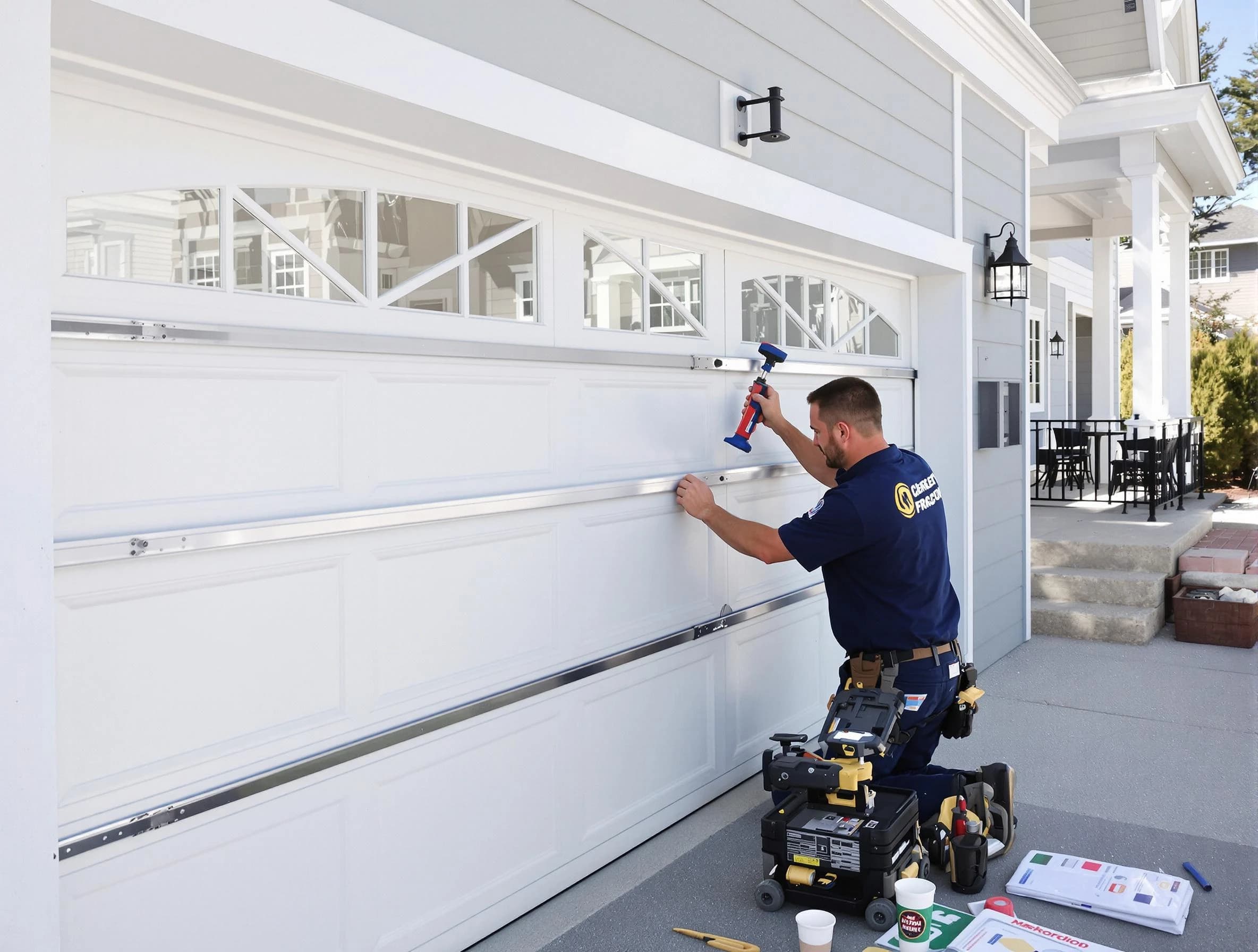 Professional garage door installation by Oakmont Garage Door Repair in Oakmont