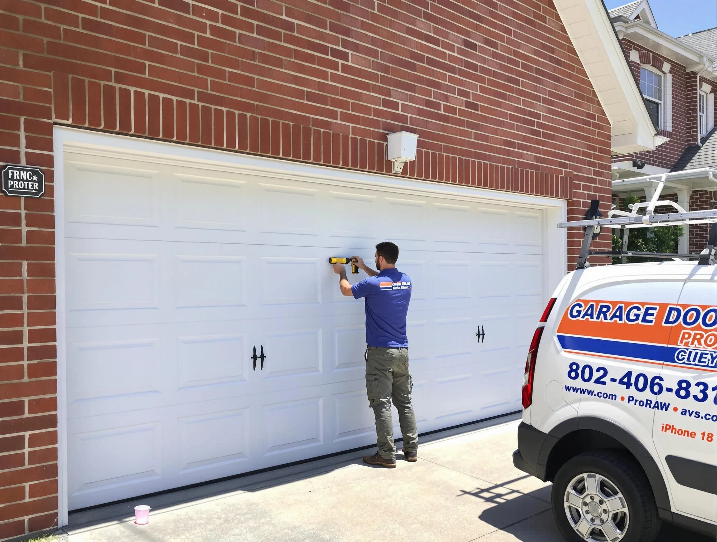 Local garage door repair service by Oakmont Garage Door Repair in Oakmont