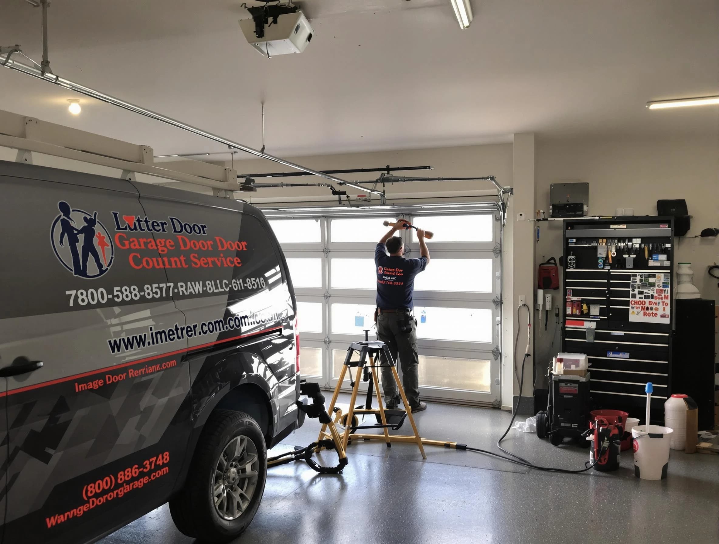 Oakmont Garage Door Repair rapid response team performing same-day repair in Oakmont