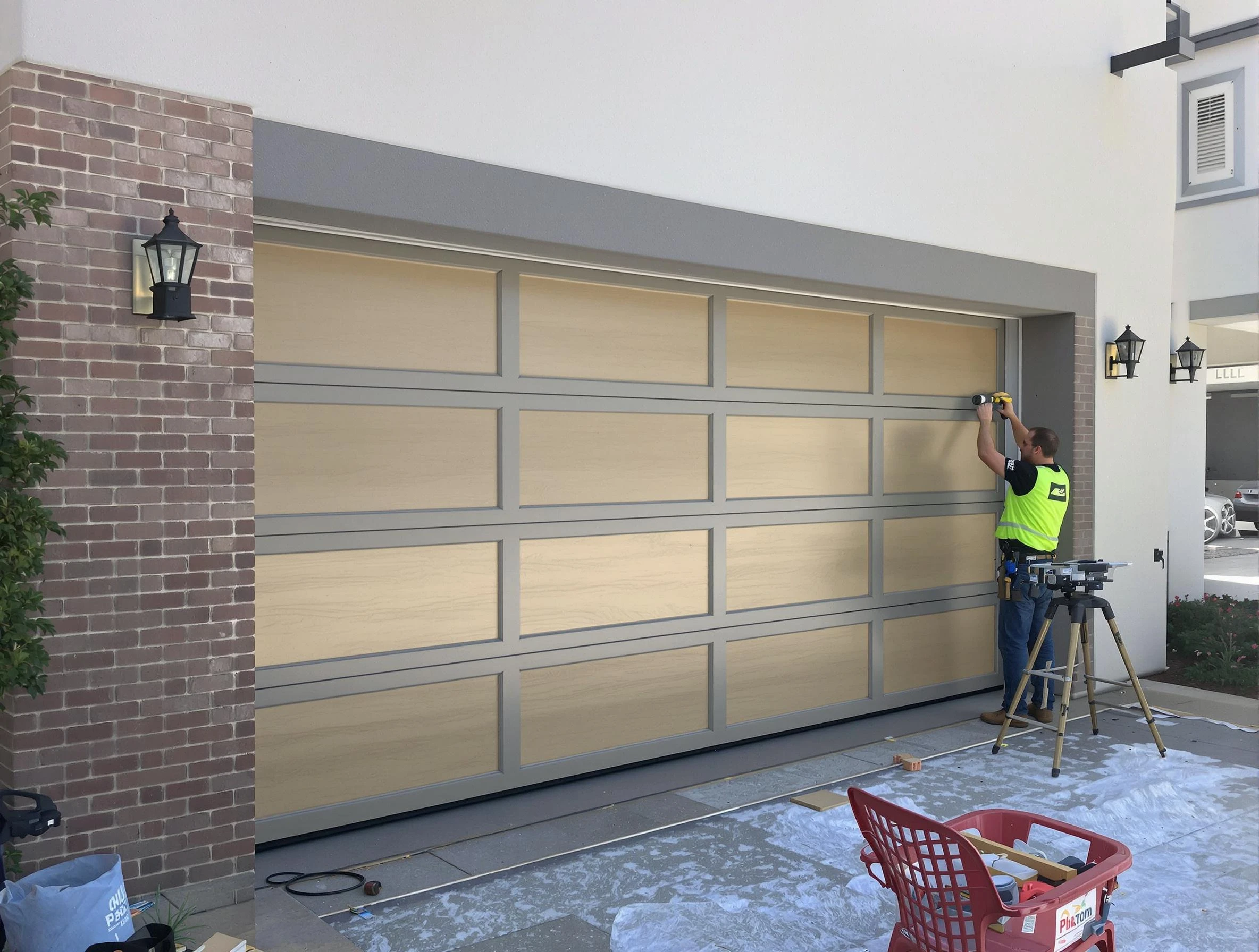 Garage door replacement service by Oakmont Garage Door Repair in Oakmont