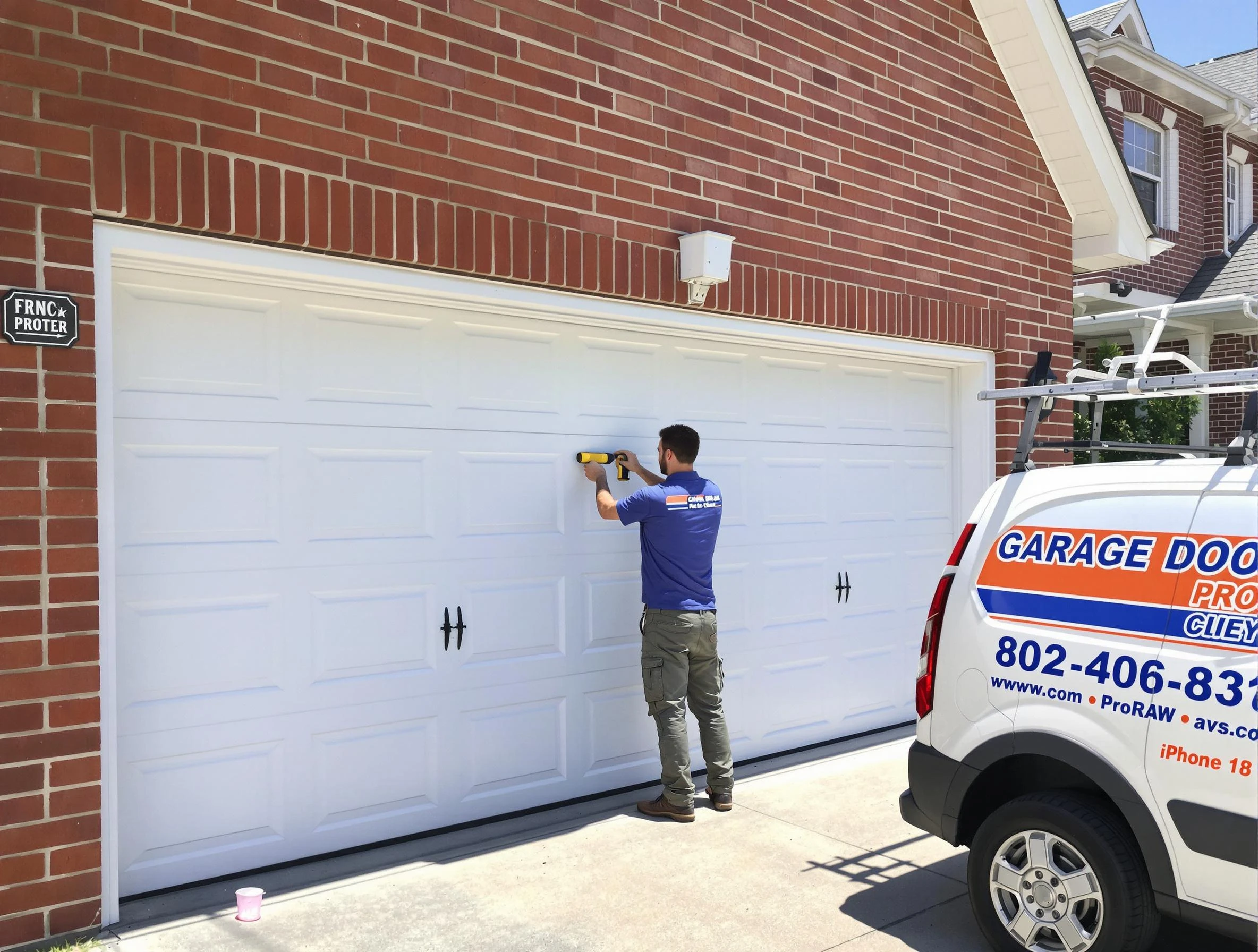 Local garage door repair service by Oakmont Garage Door Repair in Oakmont